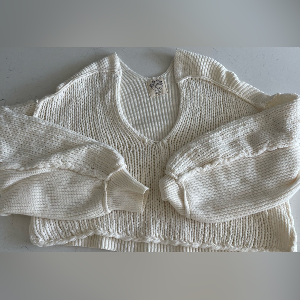 NEVER WORN we the free sweater